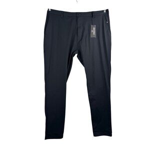 RHONE Commuter Pants skinny black athleisure work golf sz 40 mens